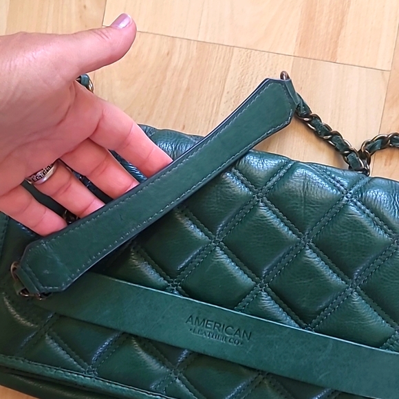 Nordstrom American Leather Co Emerald bag - Picture 5 of 11